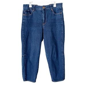 Democracy Jeans Women's 14 "Ab"solution Skyrise Side Panel Barrel Leg Jeans